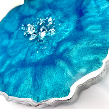 Load image into Gallery viewer, XL Luxury Display Stand / Coaster - Dreamy Turquoise