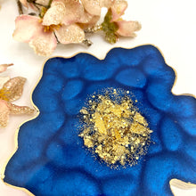 Load image into Gallery viewer, Flower Coaster - Sapphire Blue