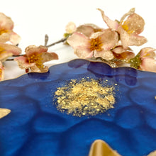 Load image into Gallery viewer, Flower Coaster - Sapphire Blue