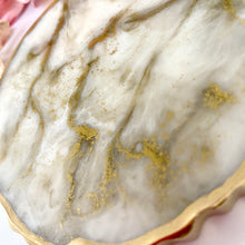 Load image into Gallery viewer, XL Luxury Display Stand / Coaster - Cream and Gold