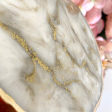 Load image into Gallery viewer, XL Luxury Display Stand / Coaster - Cream and Gold
