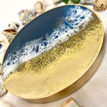 Load image into Gallery viewer, Round Coaster - Golden Sands and Sea