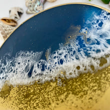 Load image into Gallery viewer, Round Coaster - Golden Sands and Sea