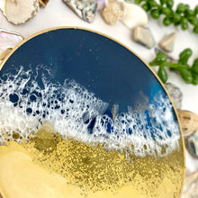 Load image into Gallery viewer, Round Coaster - Golden Sands and Sea
