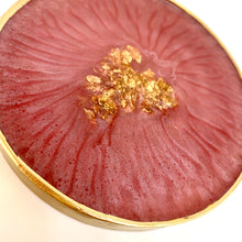 Load image into Gallery viewer, Round Coaster - Rose Pink