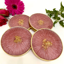 Load image into Gallery viewer, Round Coaster - Rose Pink