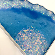 Load image into Gallery viewer, Wavy Segment Coaster - French Blue