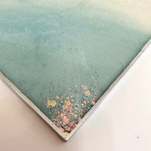 Load image into Gallery viewer, Wavy Segment Coaster - Ice Blue