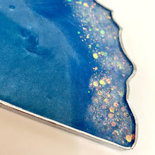 Load image into Gallery viewer, Wavy Segment Coaster - French Blue
