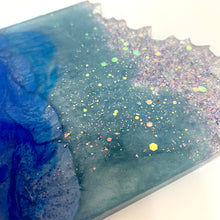 Load image into Gallery viewer, Wave-Shaped Coaster - Shades of Blue