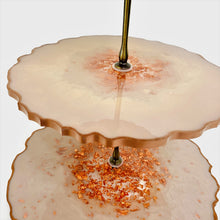 Load image into Gallery viewer, Three-Tiered Cake Stand - Dusky Pink
