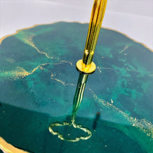 Load image into Gallery viewer, Three-Tiered Cake Stand - Emerald Green
