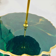 Load image into Gallery viewer, Three-Tiered Cake Stand - Emerald Green
