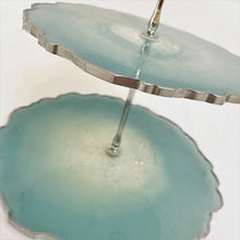 Load image into Gallery viewer, Three-Tiered Cake Stand - Ice Blue
