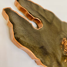 Load image into Gallery viewer, Luxury Wine Butler - Caramel Brown with Rose Gold

