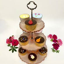 Load image into Gallery viewer, Three-Tiered Cake Stand - Dusky Pink
