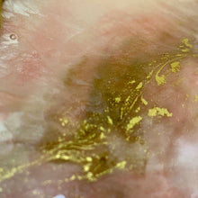 Load image into Gallery viewer, Wavy Segment Coaster - Pink Marbled Effect
